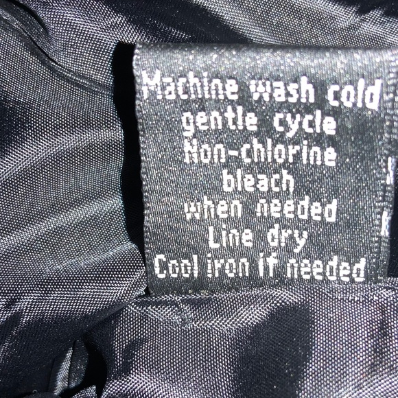 MSK paisley satin cropped jacket Sz SP satin ribbon sash covered buttons - Picture 9 of 9